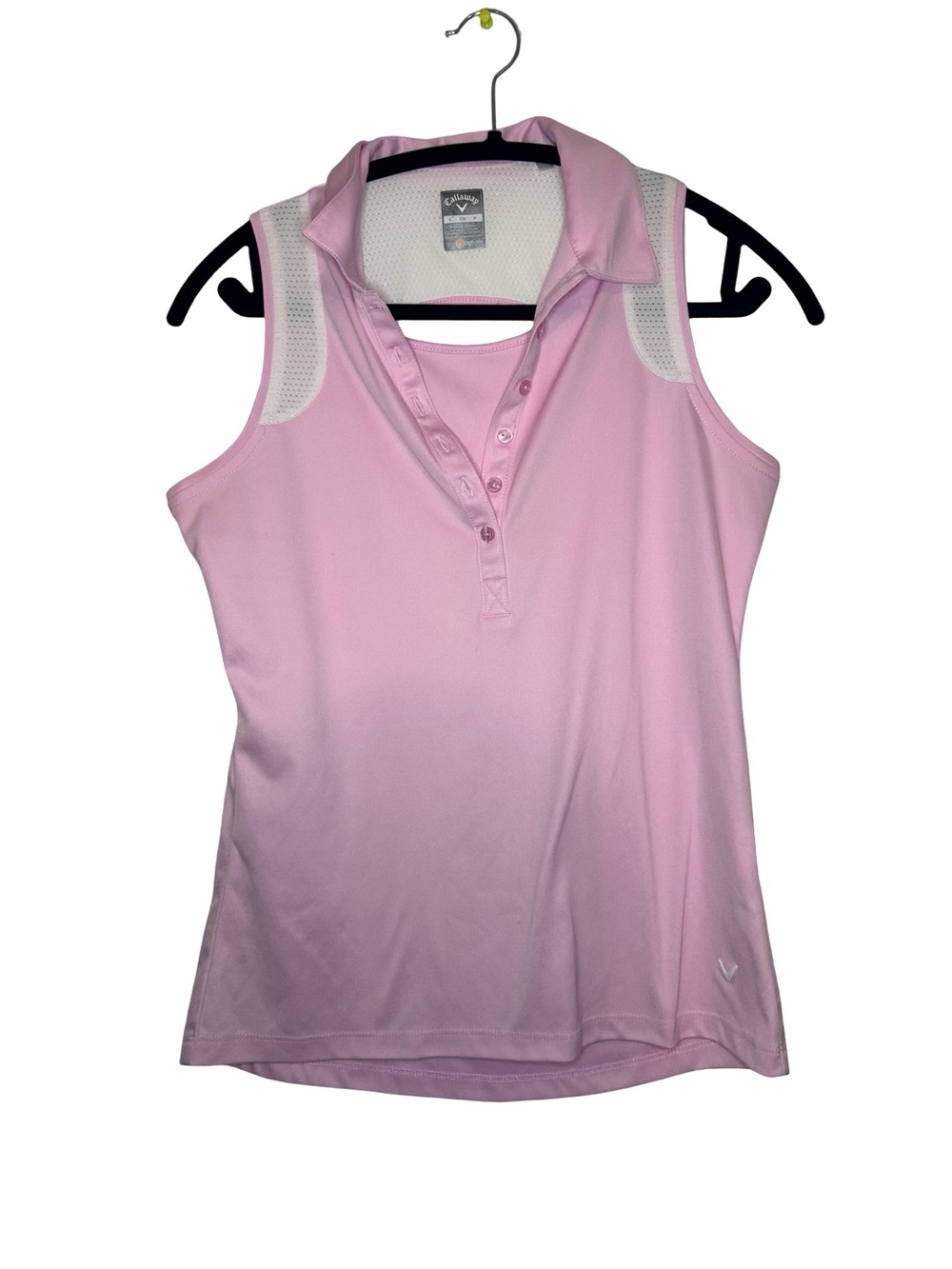 Callaway Light Pink Golf Polo